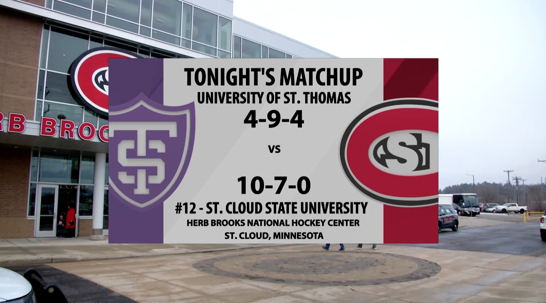 Men's Hockey - UST vs SCSU - December 29, 2024