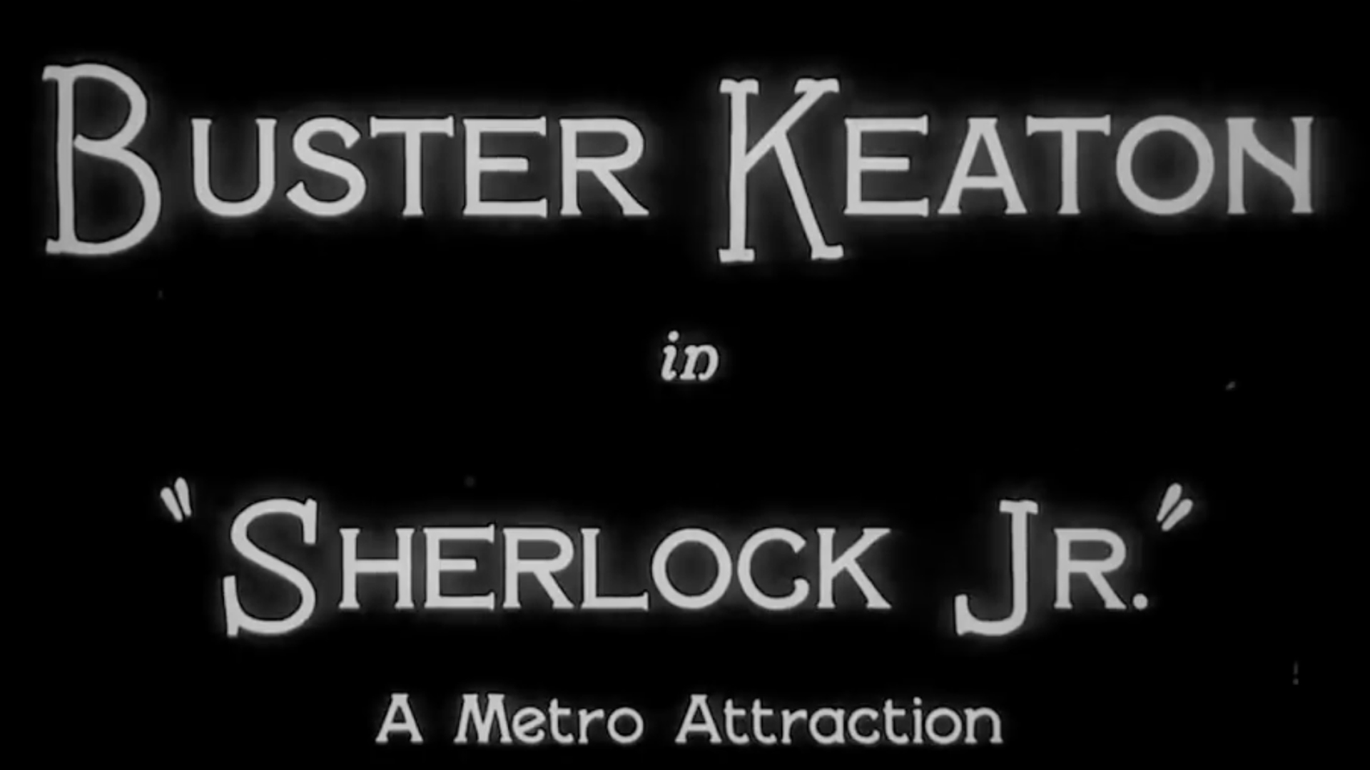 Classic Movies - Sherlock Jr.