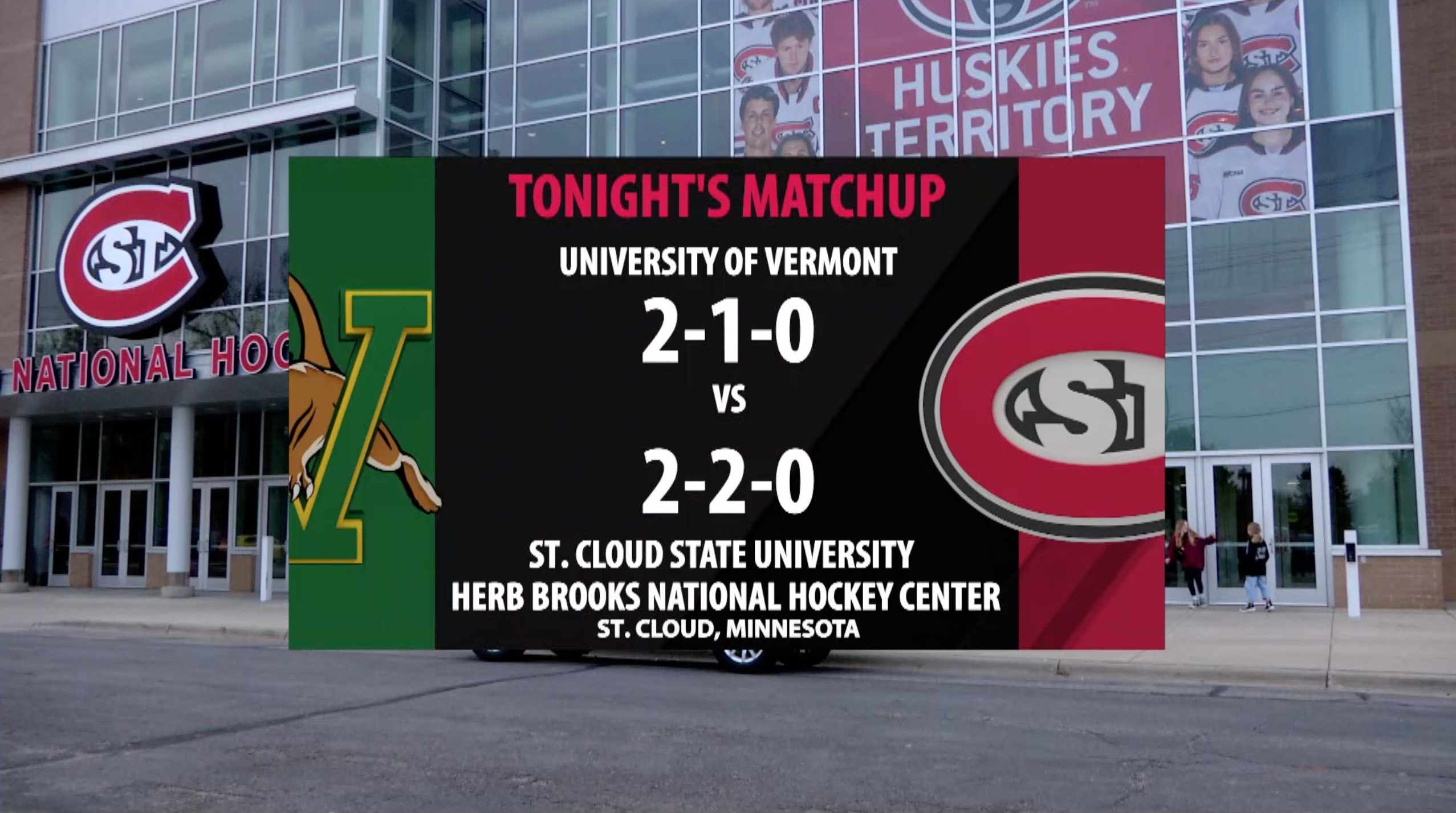 Men's Hockey – Vermont vs SCSU – October 18, 2025
