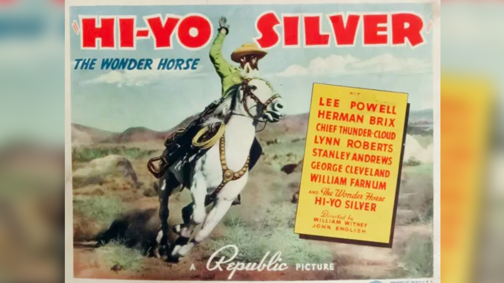 Thumbnail image for Classic Movies - The Lone Ranger, Episode 1 - 1938